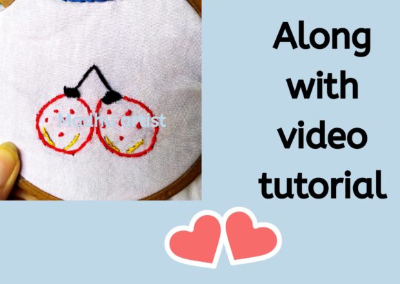 Bells Embroidery Pattern for Handmade Crafts
