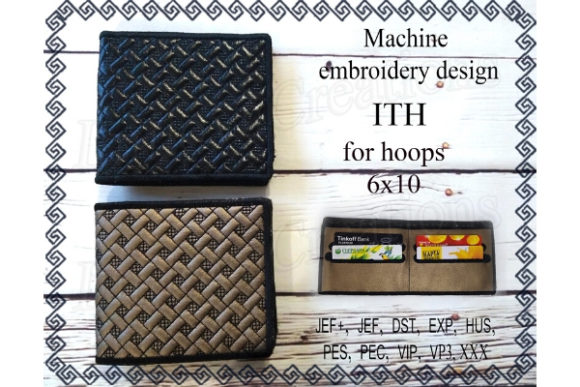 Billfold ITH Wallet: A Holiday Embroidery Review