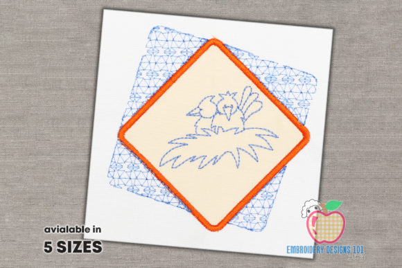 Birds in Nest Embroidery Applique Review