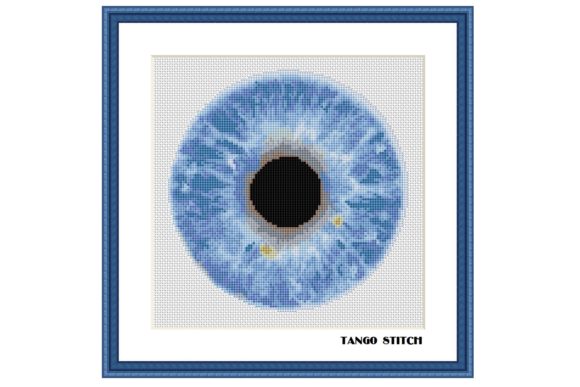 Blue Eye Cross Stitch Pattern: A Maker's Review
