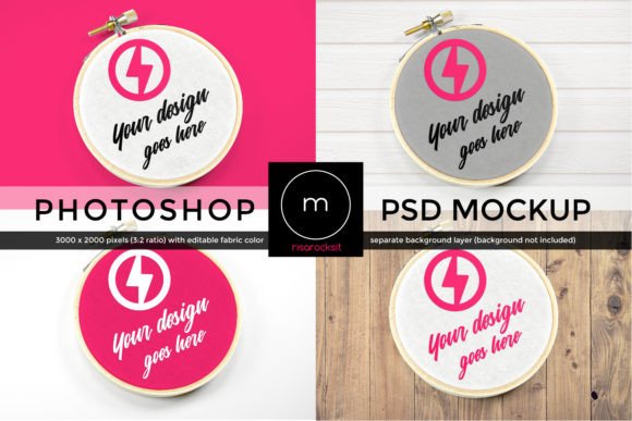 Embroidery Hoop Product Mock Up: A Designer's Review