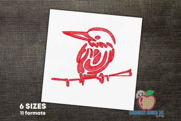 Kingfisher Bird on Branch Embroidery Review