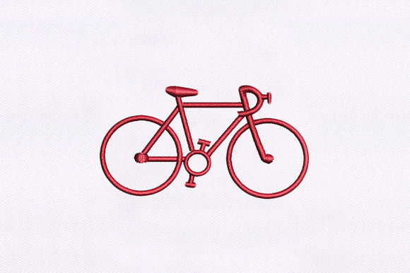 Red Bicycle: A Versatile Design for Small Business Merch
