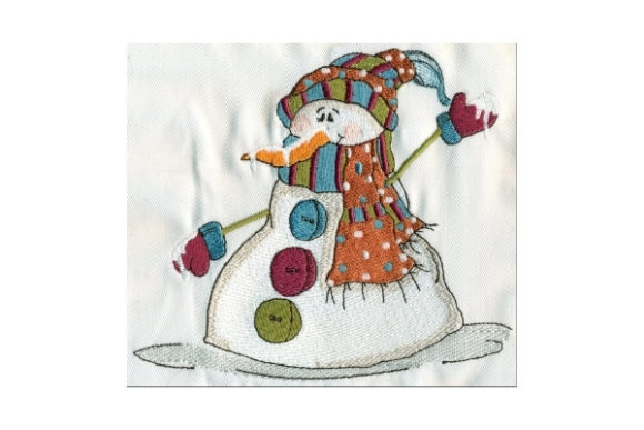 Sassy Melting Snowman: A Charming Winter Design