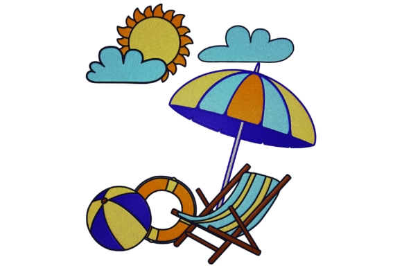 Summer Vacation: Perfect for Seasonal Embroidery